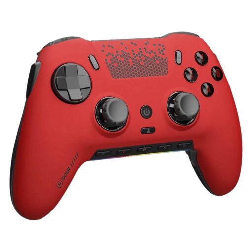 Alternative view of Controle Gamer Corsair Scuf Envision Pro Sem Fio para PC -  Vermelho