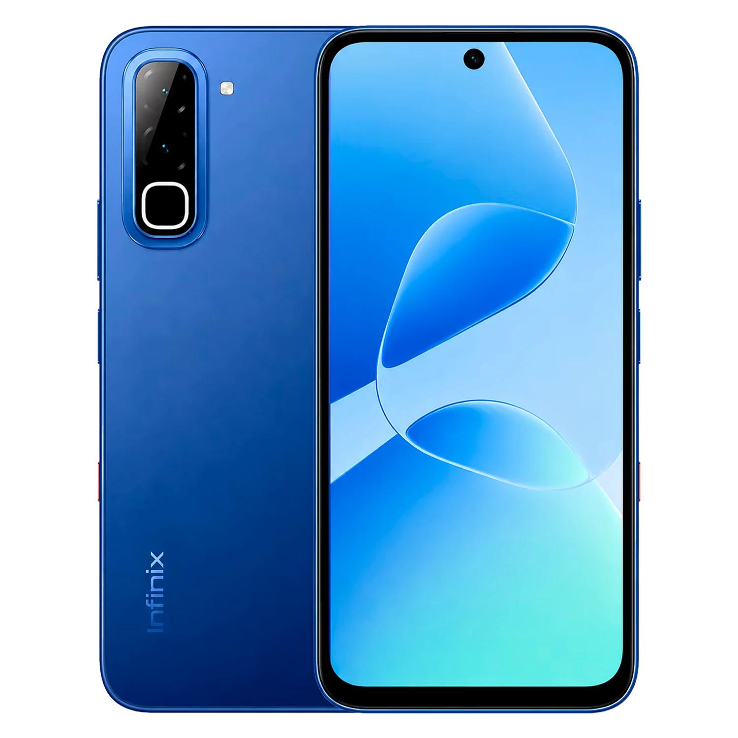 Smartphone Infinix Hot 70 X6895 256gb 4gb Ram Dual Sim Pantalla 6.78" - Azul