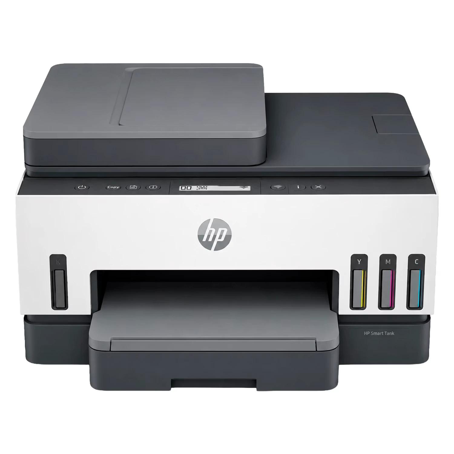 Impresora Multifuncional Hp Smart Tank 750 3 En 1 Wifi Bivolt - Blanco
