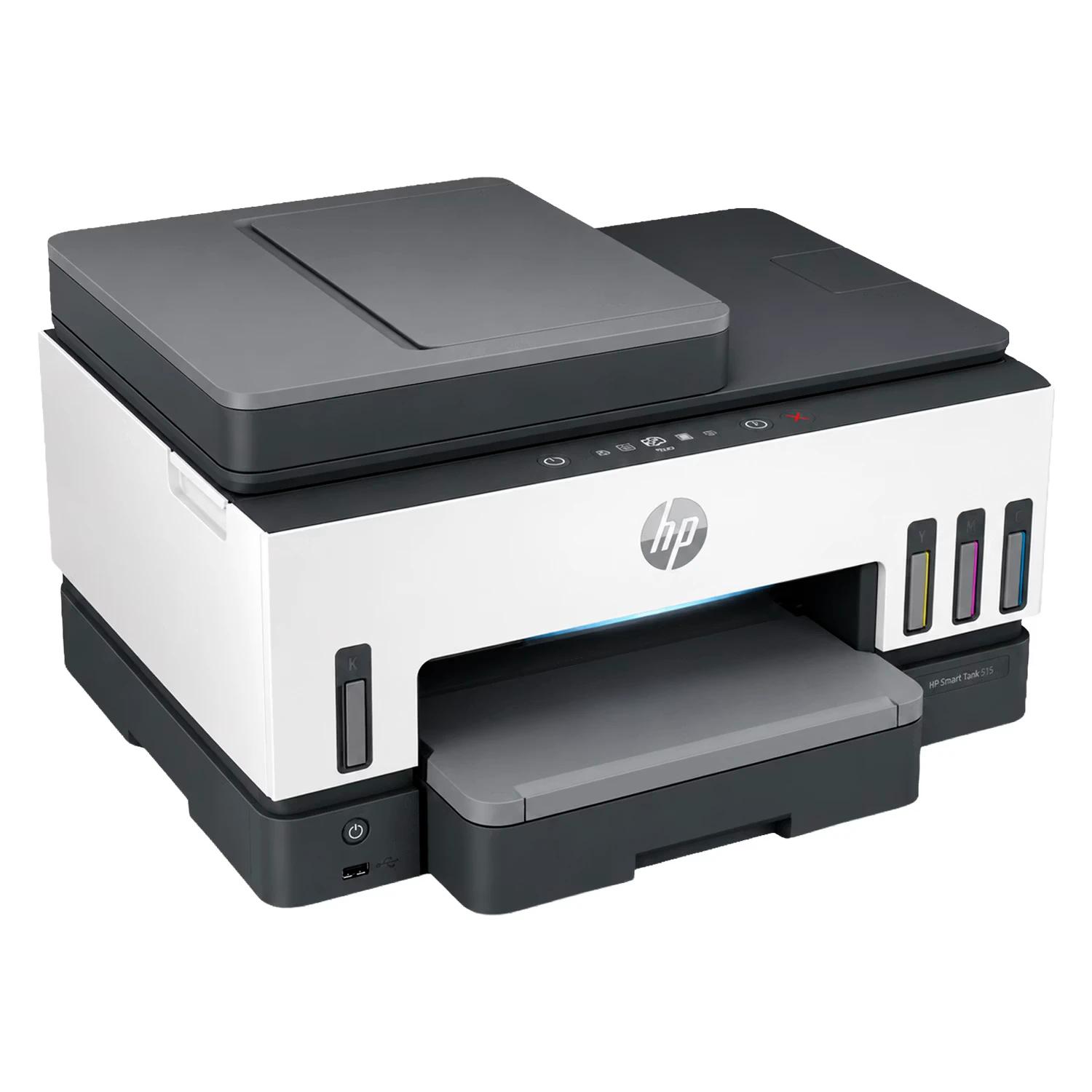 Impresora Multifuncional Hp Smasrt Tank 794 3 En 1 Wifi Bivolt - Blanco - Imagen 3