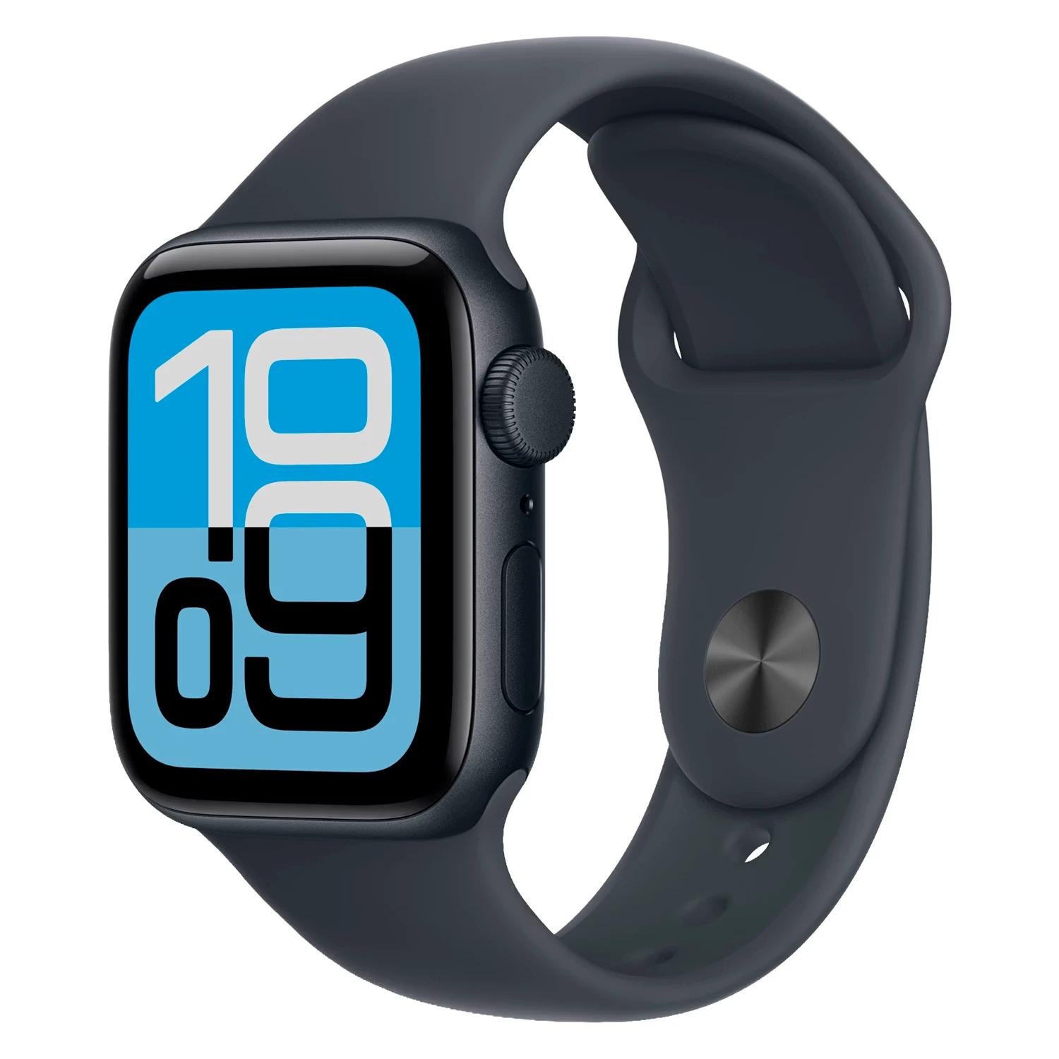 Apple Watch Se 3 2025 Mehc4hn/a Caja Aluminio 40mm Medianoche - Deportivo Medianoche M/l