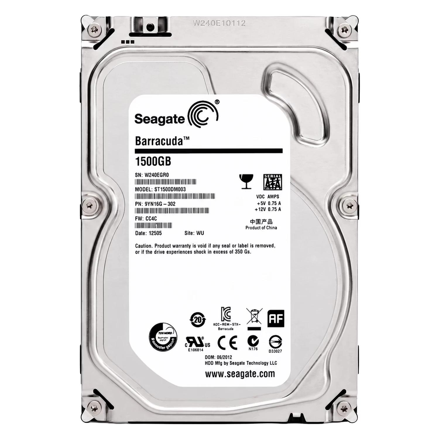 Hd Seagate Barracuda Pull 1tb 3.5" Sata 2 7200rpm - St1500dm003