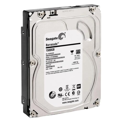 Alternative view of Hd Seagate Barracuda Pull 1tb 3.5" Sata 2 7200rpm - St1500dm003
