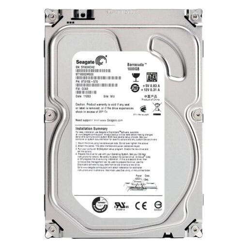 Hd Seagate Barracuda Pull 1tb 3.5" Sata 2 7200rpm - St1000dm000