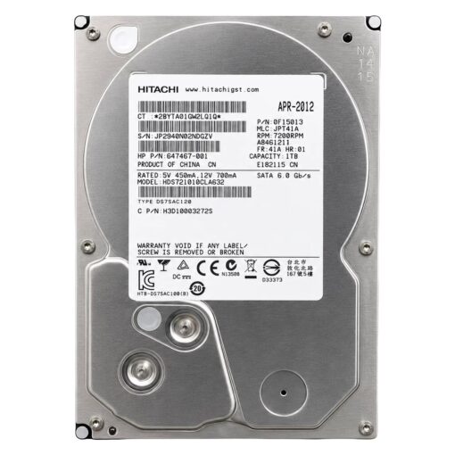 Hd Hitachi Pull 1tb 3.5" Sata 2 7200rpm - Hds721010cla632