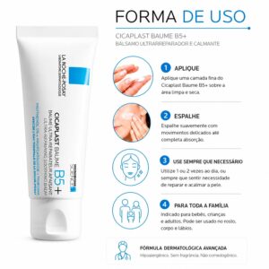 COS LA ROCHE POSAY CREME FACIAL CICAPLAST BAUME B5 100ML 816847 - Imagen 3