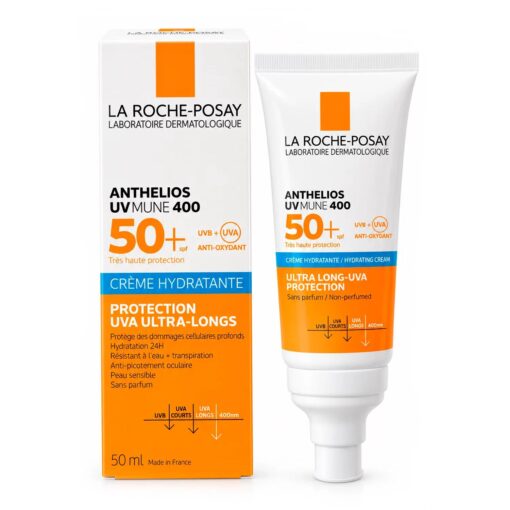 Protector Solar Facial La Roche Posay Anthelios UVMune 400 Hydrating Cream FPS50+ 50ml