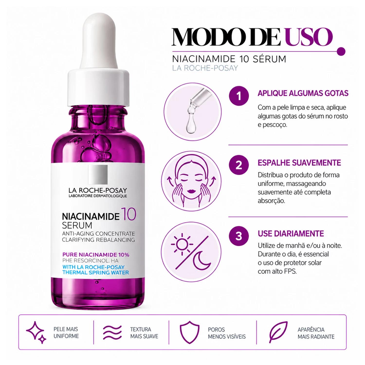 Sérum La Roche Posay Pure Niacinamide 10 30ml - Imagen 4
