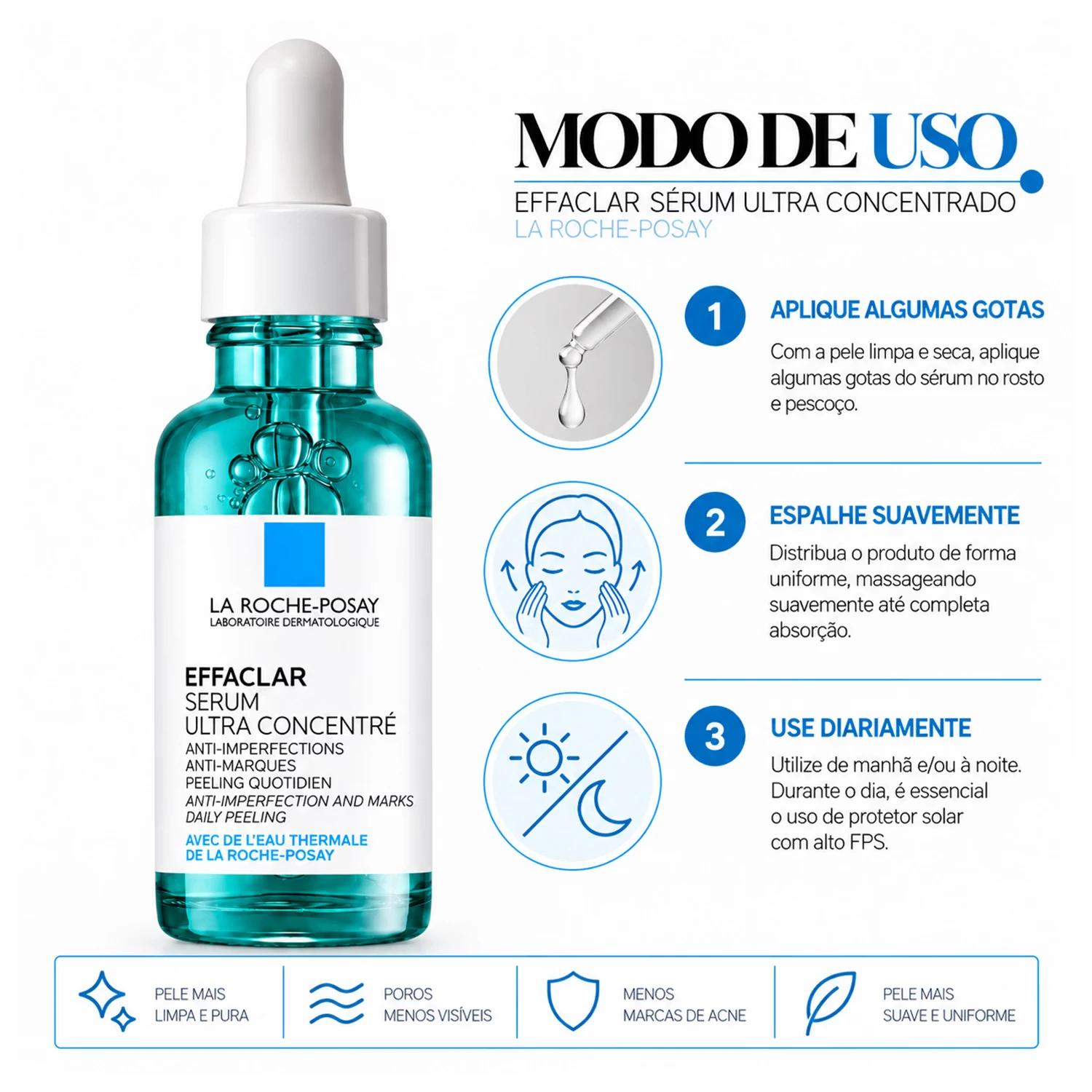 Sérum La Roche Posay Effaclar Salicylic Acid 30ml - Imagen 4