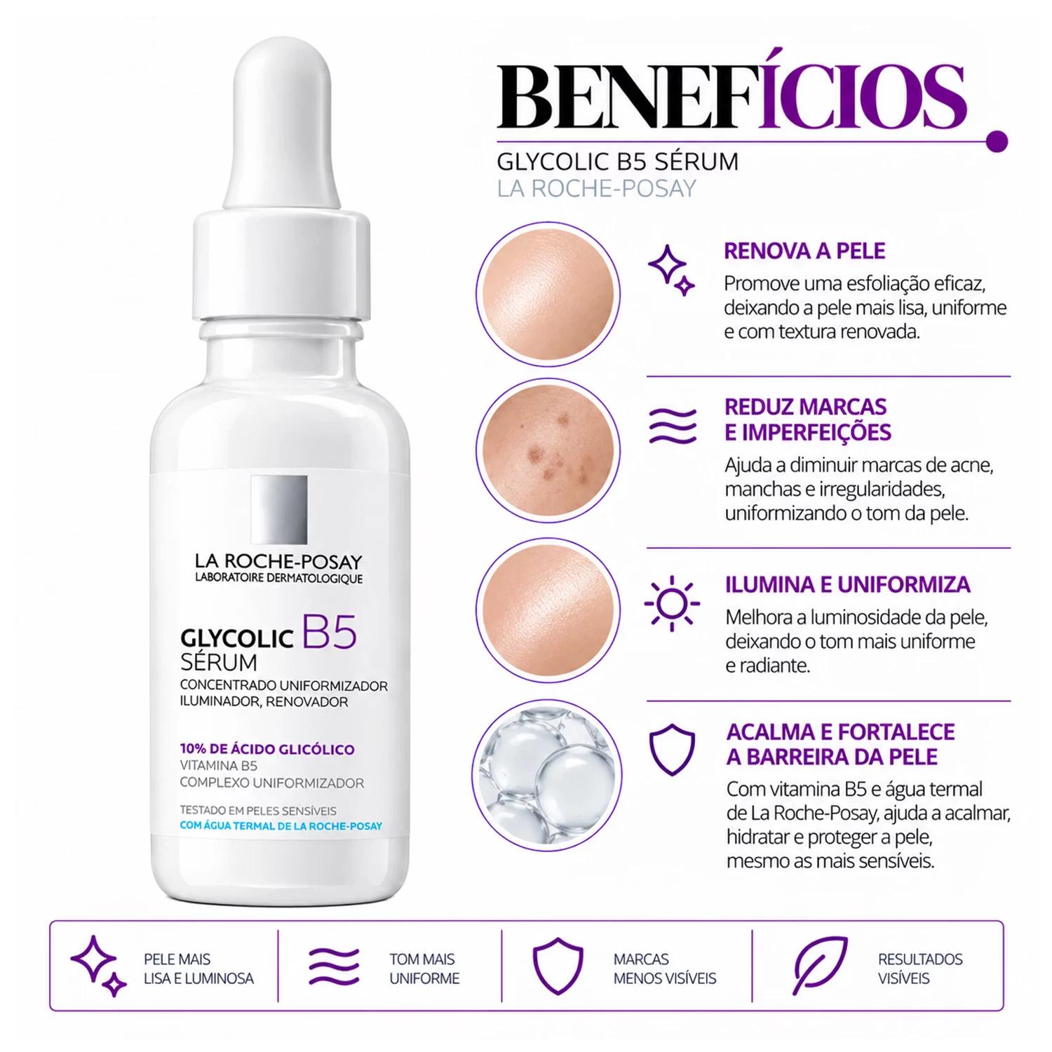 Sérum La Roche Posay Glycolic Acid B5 30ml - Imagen 3