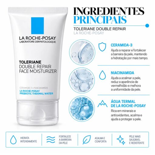 Alternative view of COS LA ROCHE POSAY CREME FACIAL TOLERIANE DOUBLE REPAIR 75ML 545792
