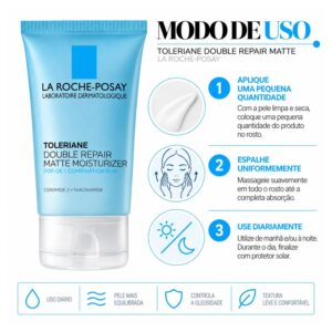 COS LA ROCHE POSAY CREME FACIAL DOUBLE REPAIR MATTE 782999 - Imagen 4