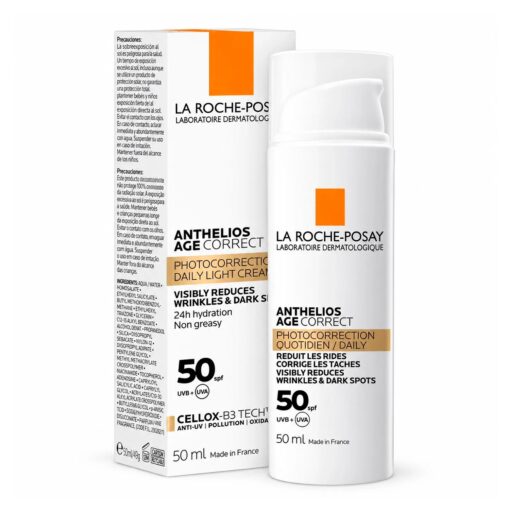 Protector Solar Facial La Roche-Posay Anthelios Age Correct FPS 50 50g