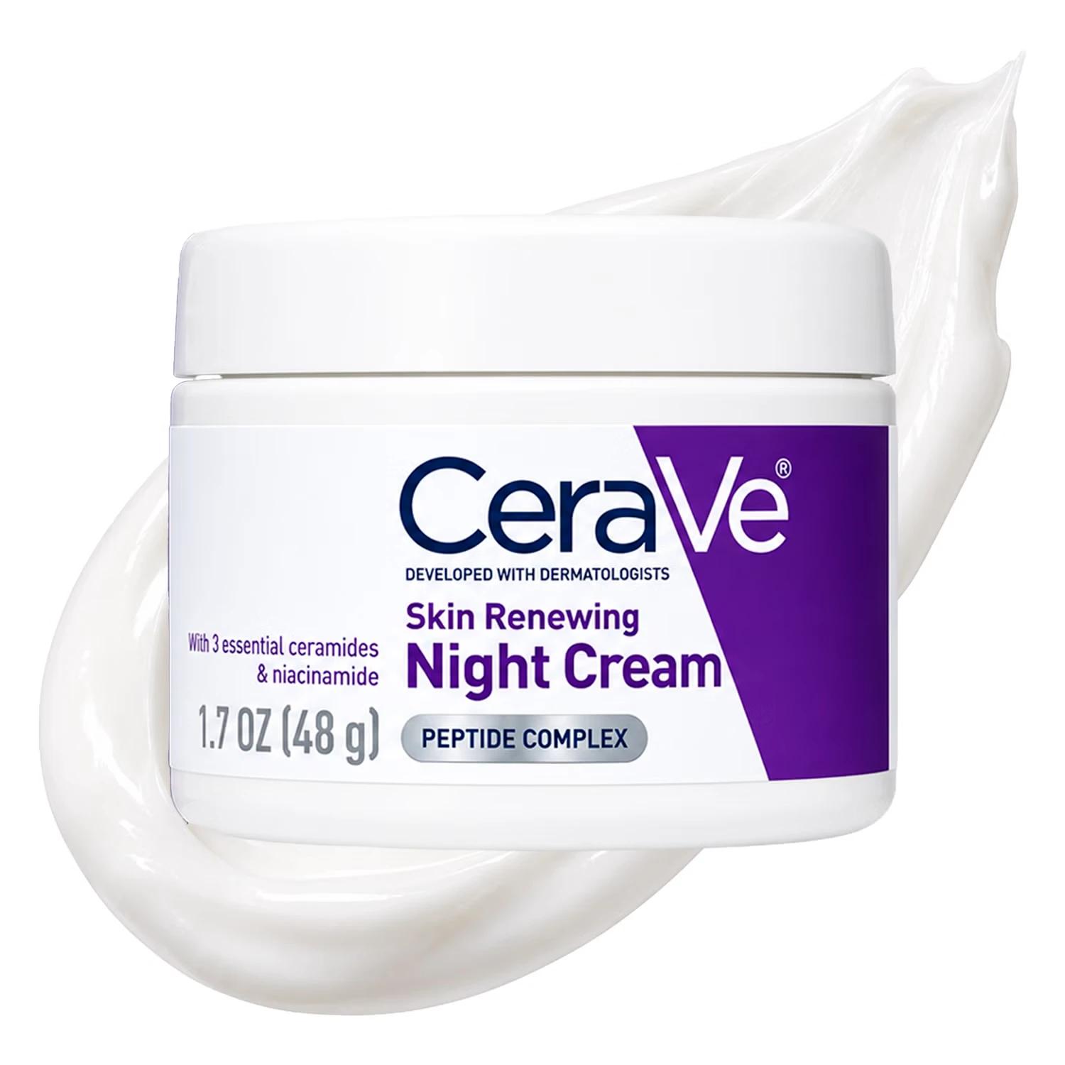 Creme Facial Cerave Skin Renewing Night Cream 50ml - Imagen 3