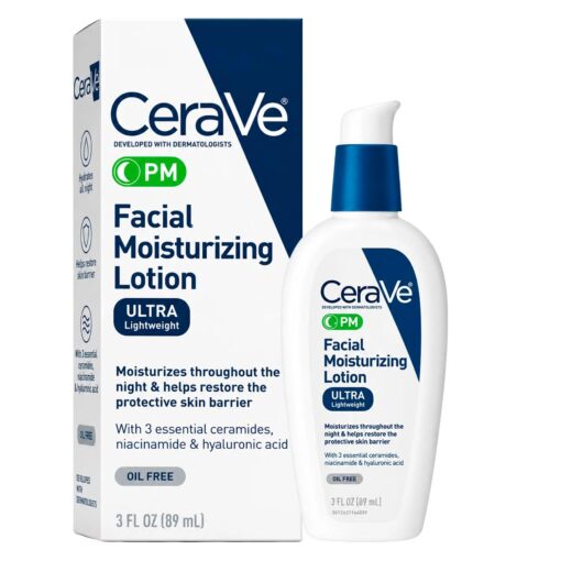 Creme Facial CeraVe PM Moisturizing Lotion 90ml
