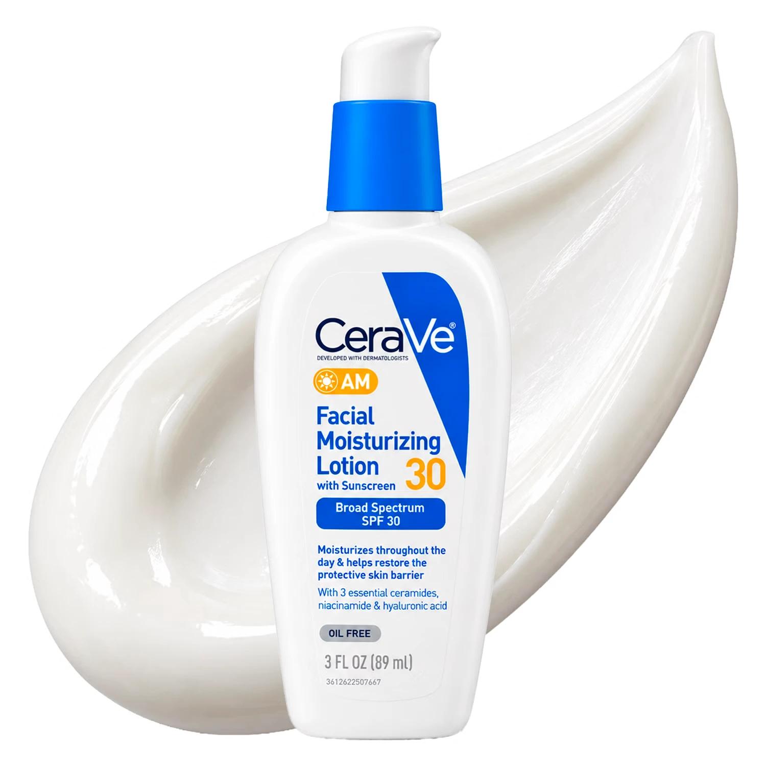 Creme Facial CeraVe AM Facial Moisturizing Lotion FPS30 90ml - Imagen 3