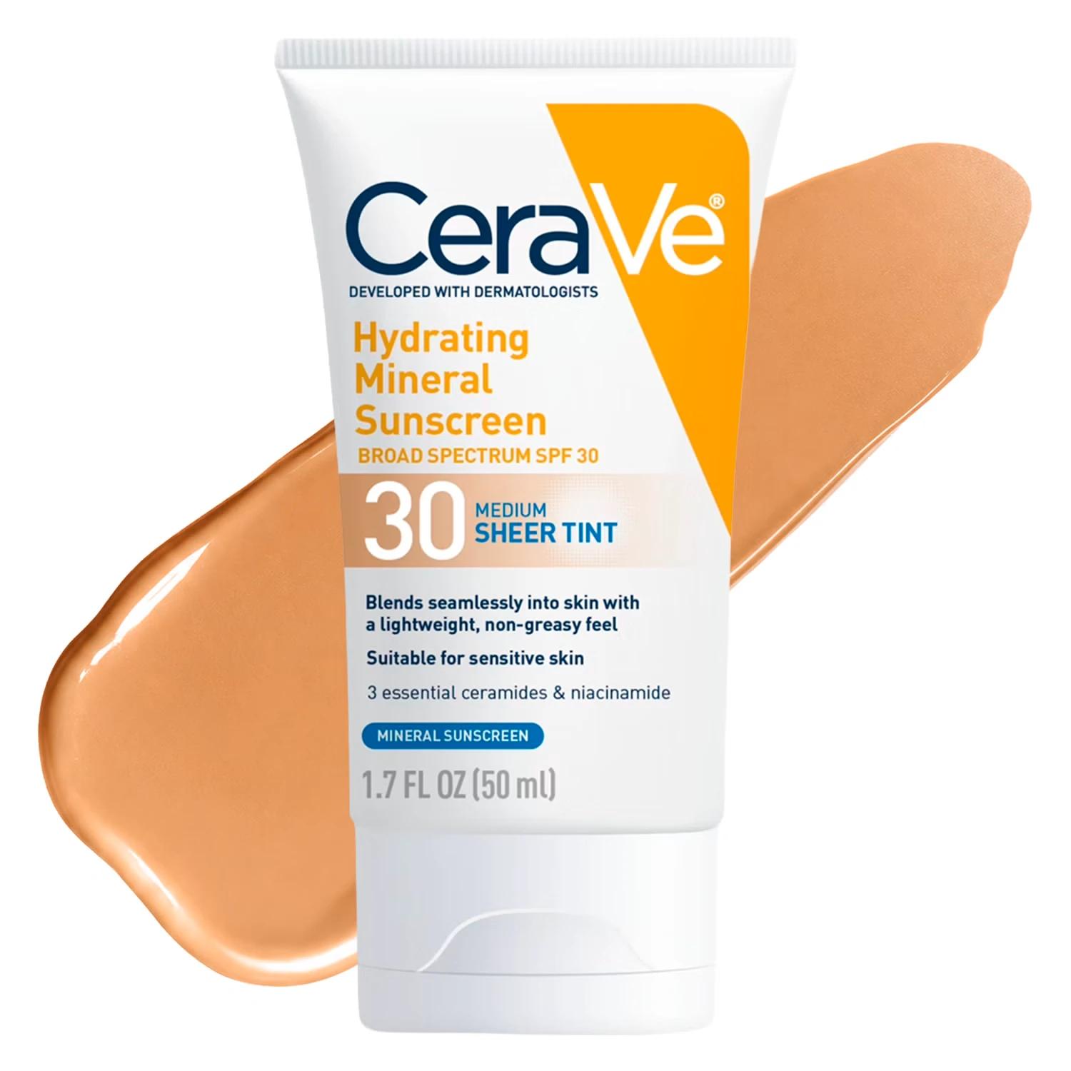 Protector Solar Facial CeraVe Mineral Tinted FPS30 50ml - Imagen 3