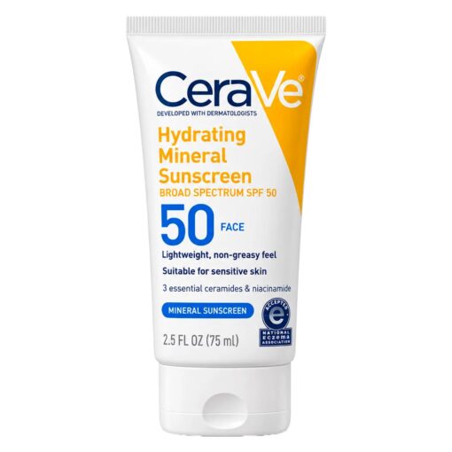Alternative view of Protector Solar Facial CeraVe Mineral Sunscreen FPS50 75ml