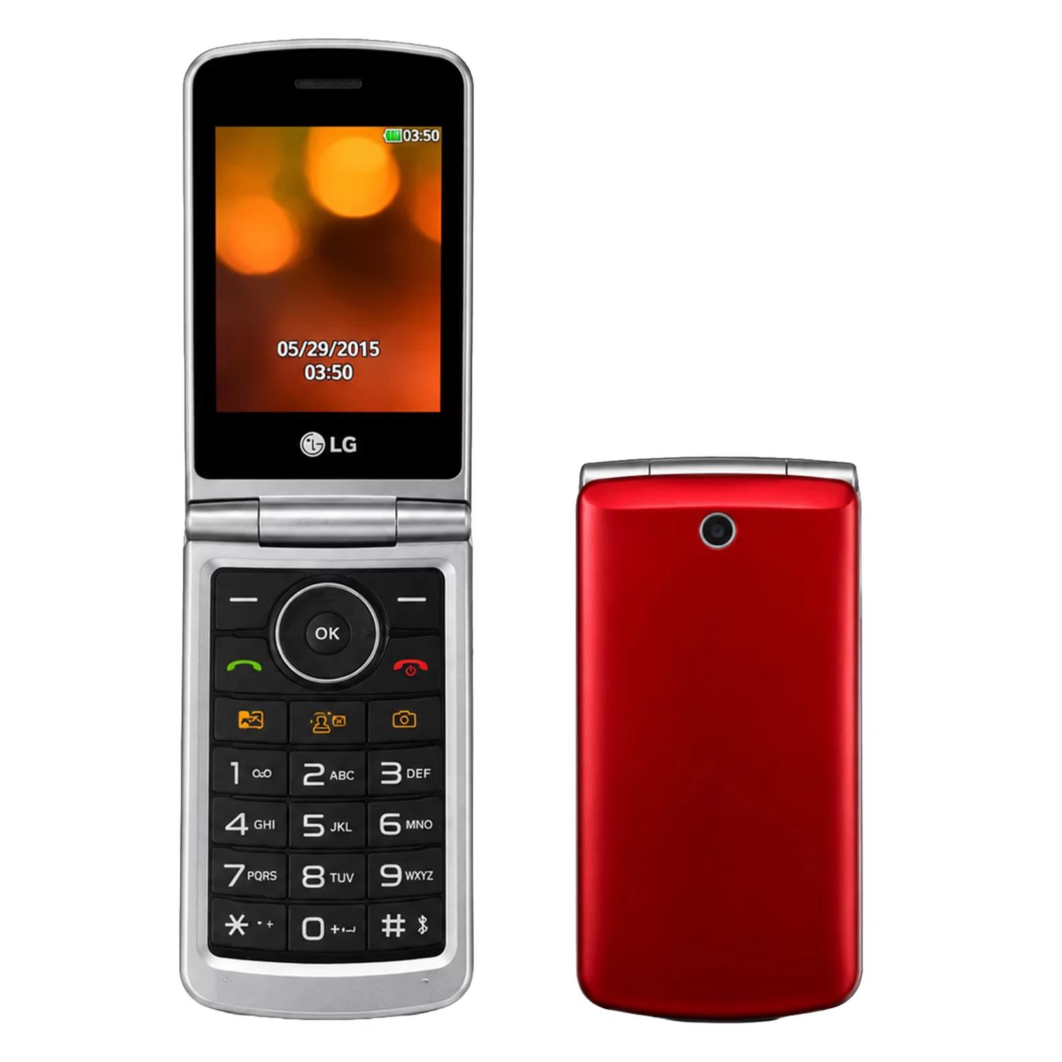 Smartphone Lg G360 4g 32mb 32mb Ram Dual Sim Pantalla 3" - Rojo Titanio