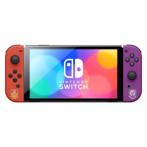 Alternative view of Consola Nintendo Switch Oled Pokémon Scarlet & Violet Edition 64gb - Rojo Y Morado (heg-s-keaaa/us)
