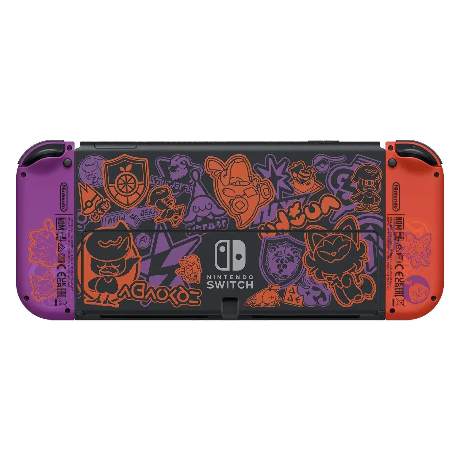 Consola Nintendo Switch Oled Pokémon Scarlet & Violet Edition 64gb - Rojo Y Morado (heg-s-keaaa/us) - Imagen 3