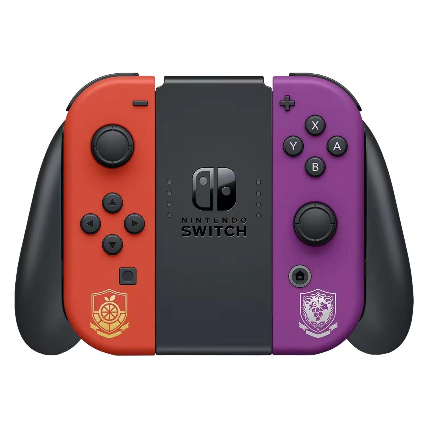 Consola Nintendo Switch Oled Pokémon Scarlet & Violet Edition 64gb - Rojo Y Morado (heg-s-keaaa/us) - Imagen 4