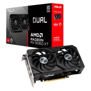 Placa De Video Asus Dual Amd Radeon Rx-9060xt 8gb Gddr6 - Dual-rx9060xt-8g