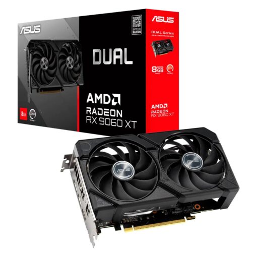 Placa De Video Asus Dual Amd Radeon Rx-9060xt 8gb Gddr6 - Dual-rx9060xt-8g