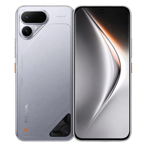 Smartphone Tecno Pova Curve 2 5g Lk7k 256gb 8gb Ram Dual Sim Pantalla 6.78" - Plata
