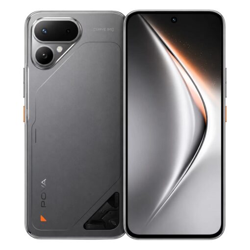 Smartphone Tecno Pova Curve 2 5g Lk7k 256gb 8gb Ram Dual Sim Pantalla 6.78" - Titanio
