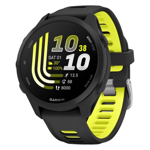 Smartwatch Garmin Forerunner 170 010-03920-00 - Negro Y Amarillo