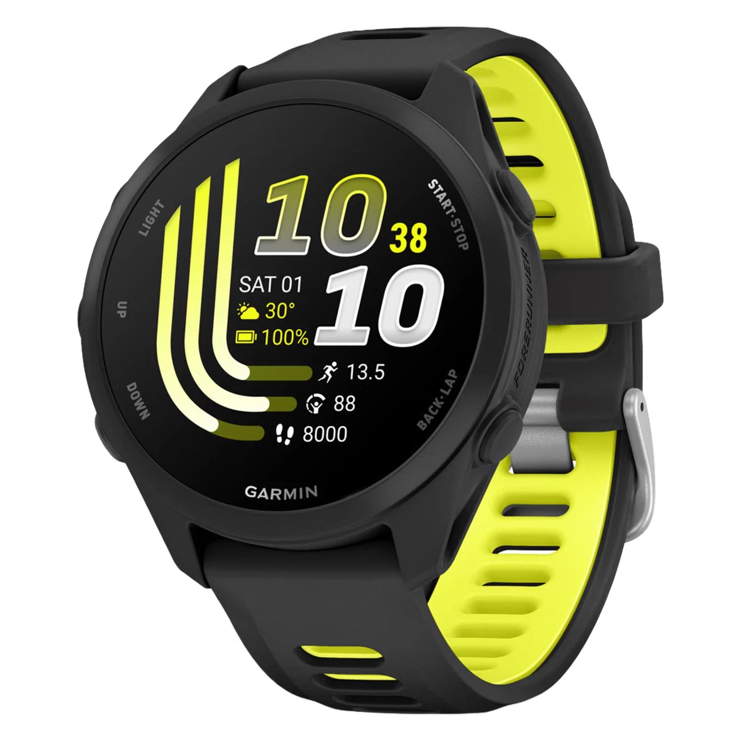 Smartwatch Garmin Forerunner 170 010-03920-00 - Negro Y Amarillo
