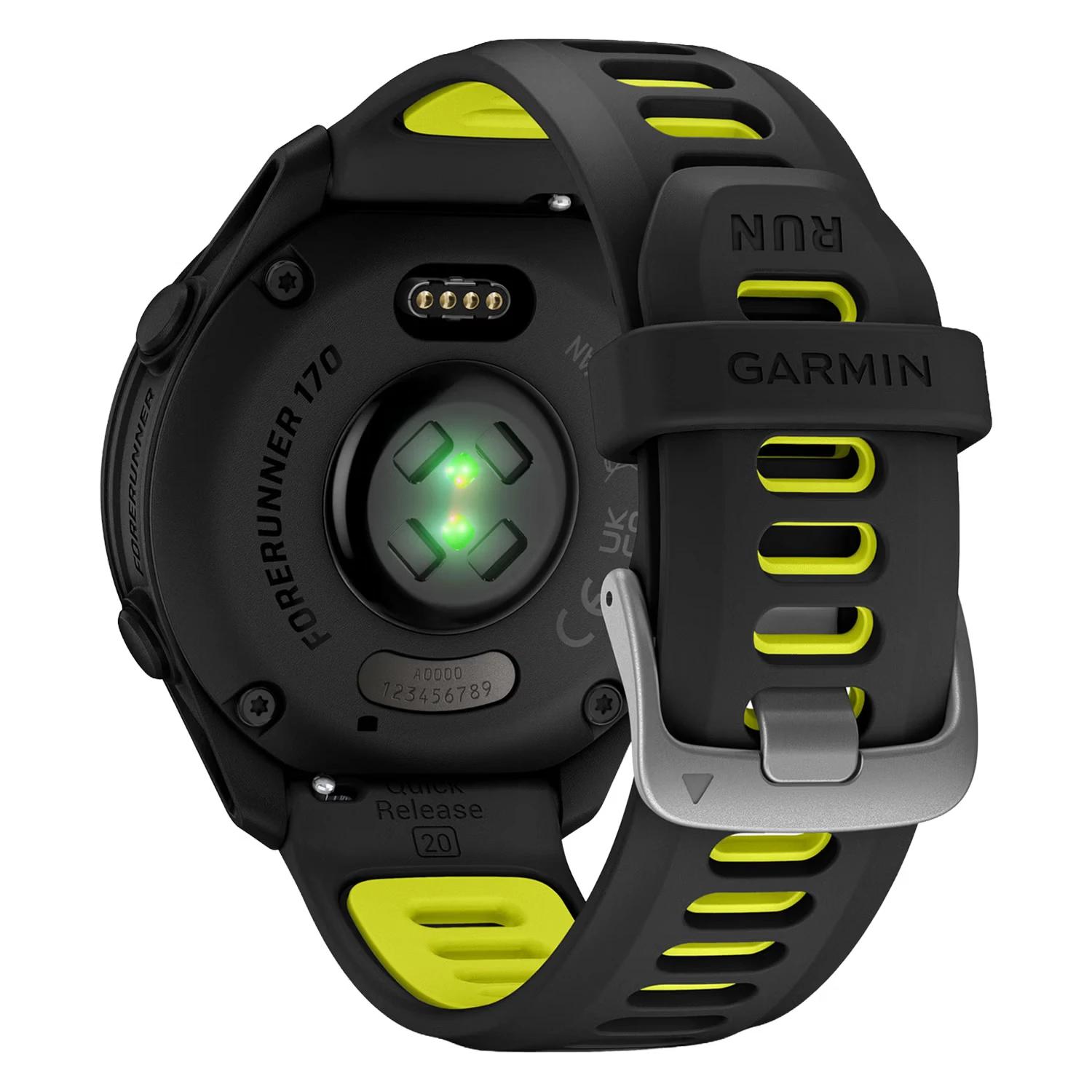 Smartwatch Garmin Forerunner 170 Music 010-03920-10 - Negro Y Amarillo - Imagen 4