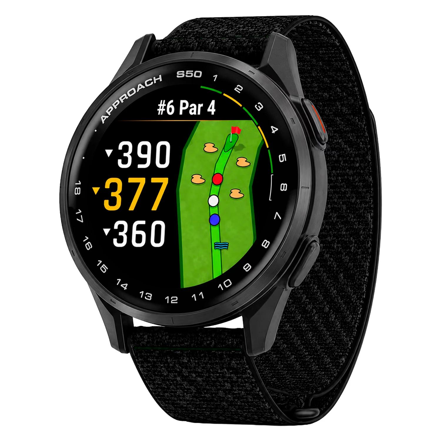 Smartwatch Garmin Approach S50 010-03010-00 - Negro