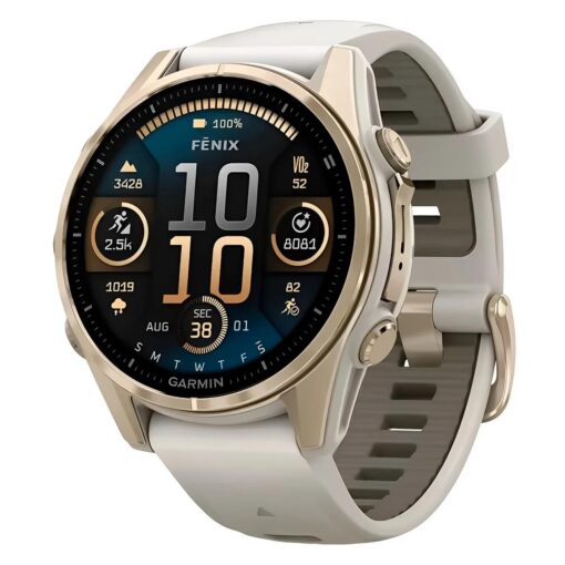Smartwatch Garmin Fénix 8 010-02903-10 43mm - Dorado