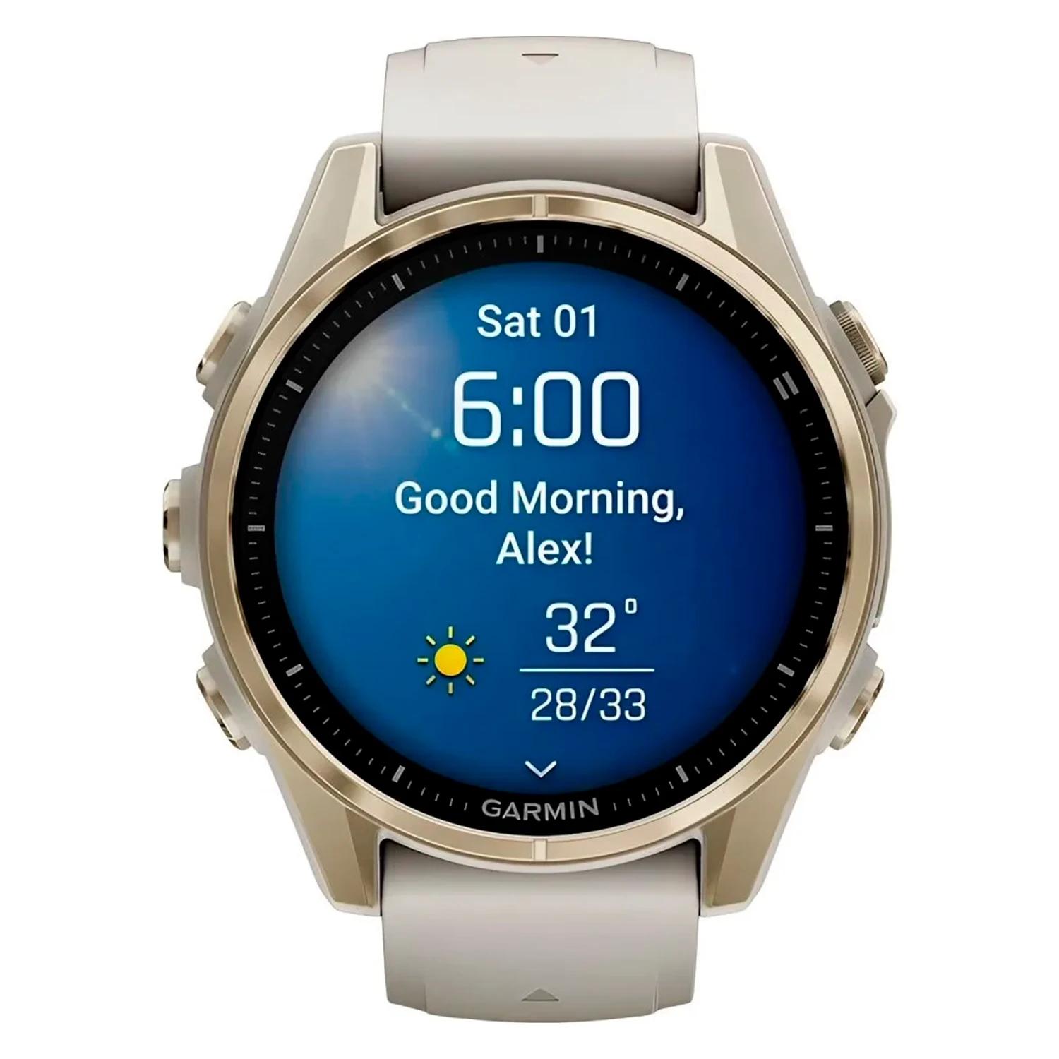 Smartwatch Garmin Fénix 8 010-02903-10 43mm - Dorado - Imagen 2