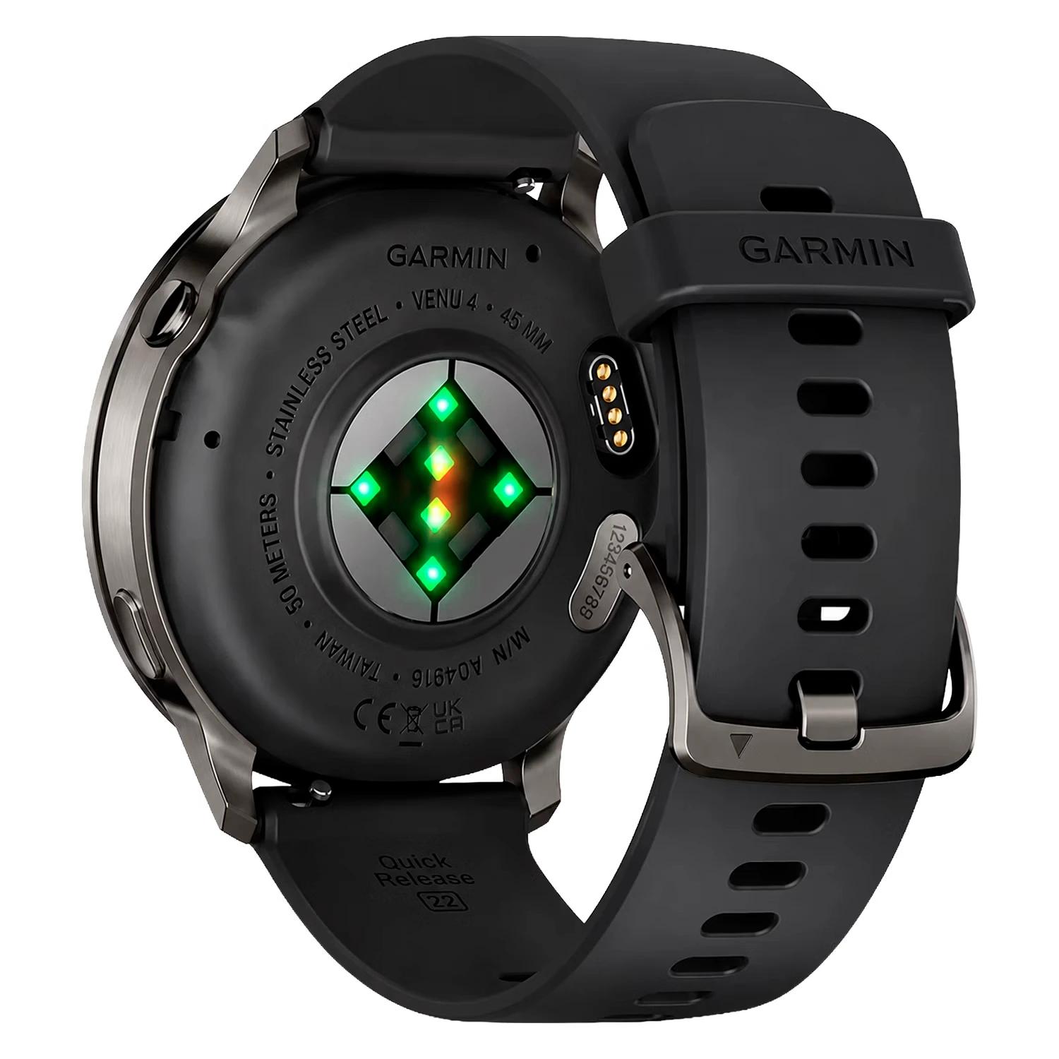 Smartwatch Garmin Venu 4 010-03014-00 45mm - Negro - Imagen 5