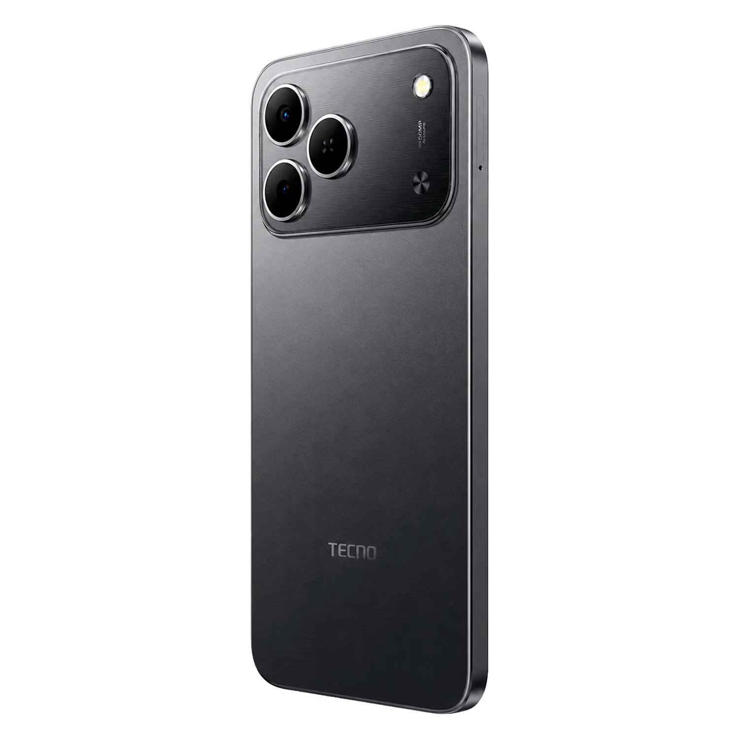 Smartphone Tecno Spark 50 Kn4n 256gb 4gb Ram Dual Sim Pantalla 6.78" - Negro - Imagen 4