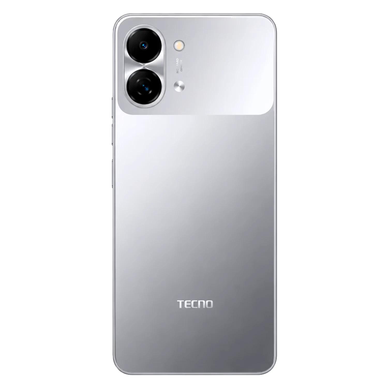 Smartphone Tecno Spark Go 3 Kn3 128gb 4gb Ram Dual Sim Pantalla 6.74" - Gris Titanio (anatel) - Imagen 3