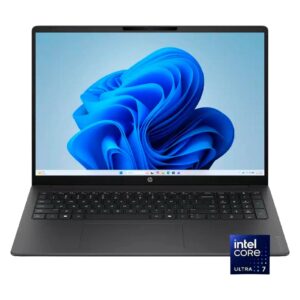 Notebook HP OmniBook 3 Intel Core Ultra 7-255U 16GB RAM 512GB SSD Tela 16" 2K Touch Windows 11 Inglês Preto - 16-BU0007DX