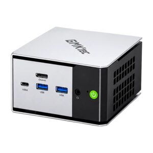 Mini PC GMKtec Nucbox M8 AMD Ryzen 5-6650H 512GB SSD 16GB RAM - Prata - Imagen 2
