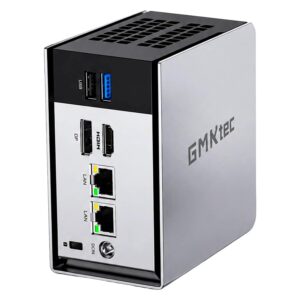 Mini PC GMKtec Nucbox M8 AMD Ryzen 5-6650H 512GB SSD 16GB RAM - Prata - Imagen 3