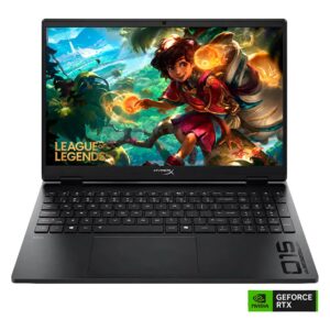 Notebook Gamer HP HyperX Omen 15 Intel Core Ultra 7-255H RTX 5050 12GB RAM 512GB SSD Pantalla 15.3" 2K Windows 11 Inglés Negro - 15-GA0003DX