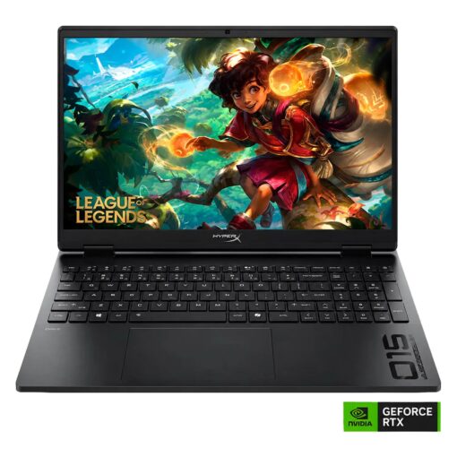 Notebook Gamer HP HyperX Omen 15 Intel Core Ultra 7-255H RTX 5050 12GB RAM 512GB SSD Pantalla 15.3" 2K Windows 11 Inglés Negro - 15-GA0003DX