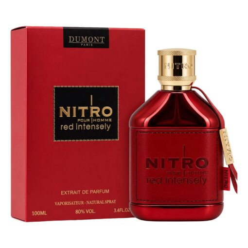 Perfume Dumont Nitro Red Intensely Extrait De Parfum Masculino 100ml