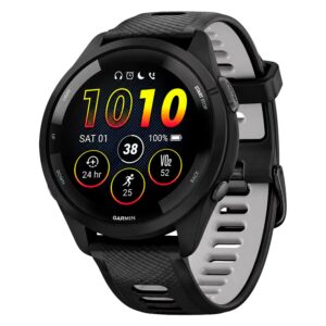 Smartwatch Garmin Forerunner 265 010-02810-10 - Negro Y Gris