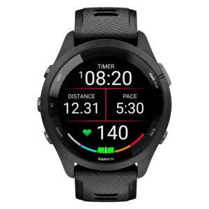 Smartwatch Garmin Forerunner 265 010-02810-10 - Negro Y Gris - Imagen 2