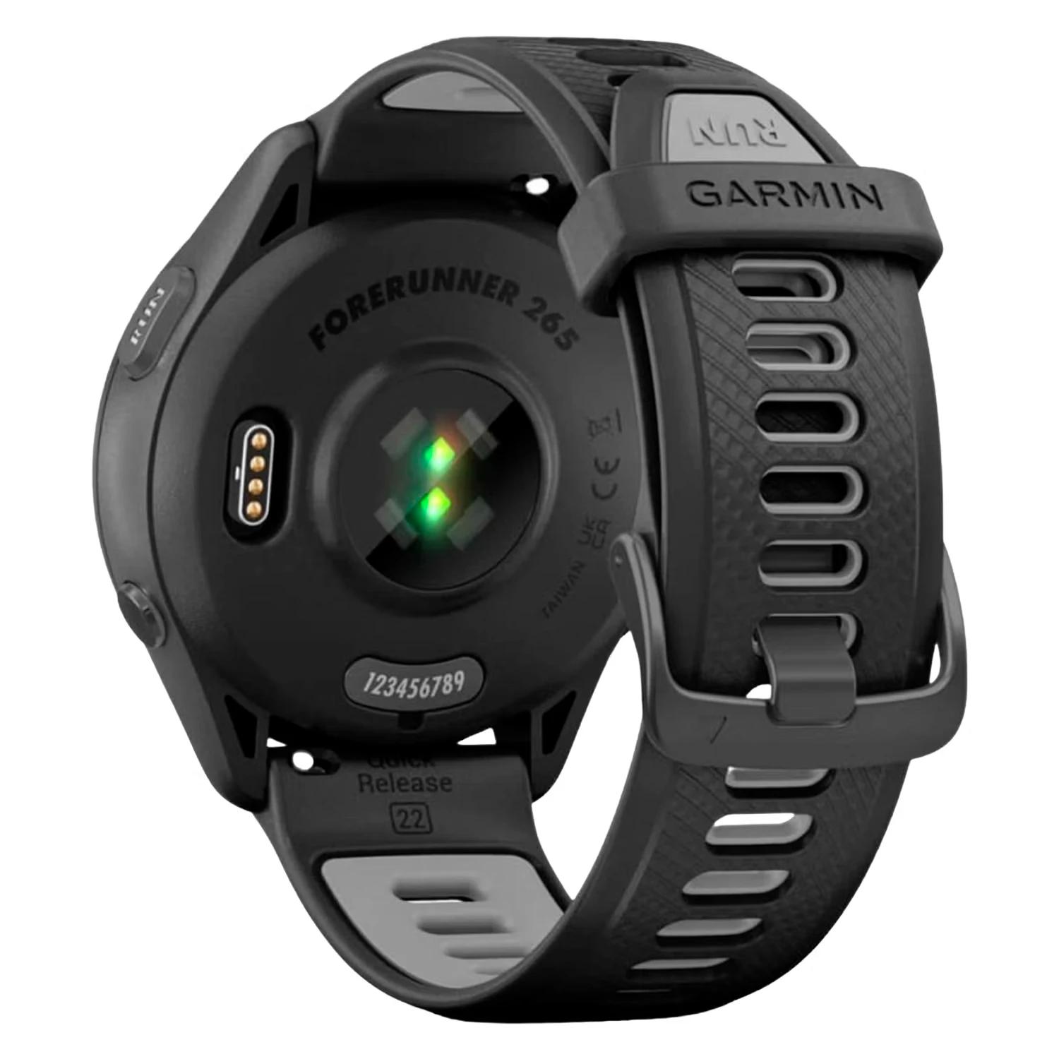 Smartwatch Garmin Forerunner 265 010-02810-10 - Negro Y Gris - Imagen 3