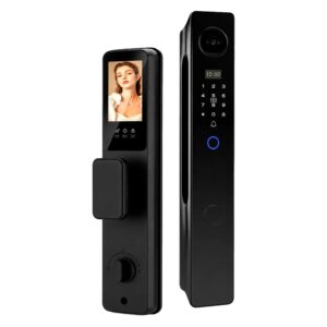 Cerradura Digital Satellite Sl-60 Touch Y Tarjeta Rfid - Negro - Imagen 2