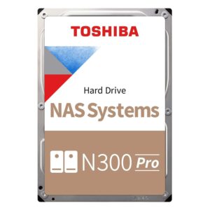 HD Toshiba N300 Pro NAS 22TB 3.5" SATA 3 7200RPM - HDWG82CXZSTB